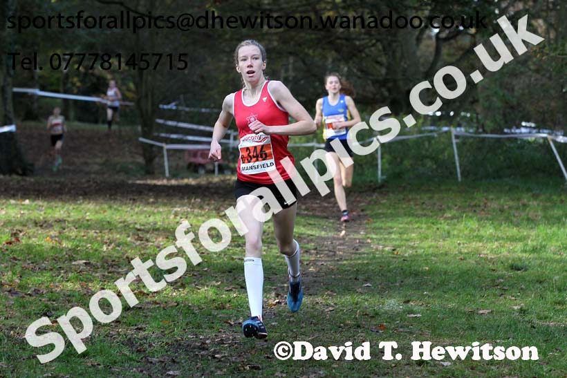 Under-17 womens National Cross Country Relays. Photo: David T. Hewitson/Sports for All Pics